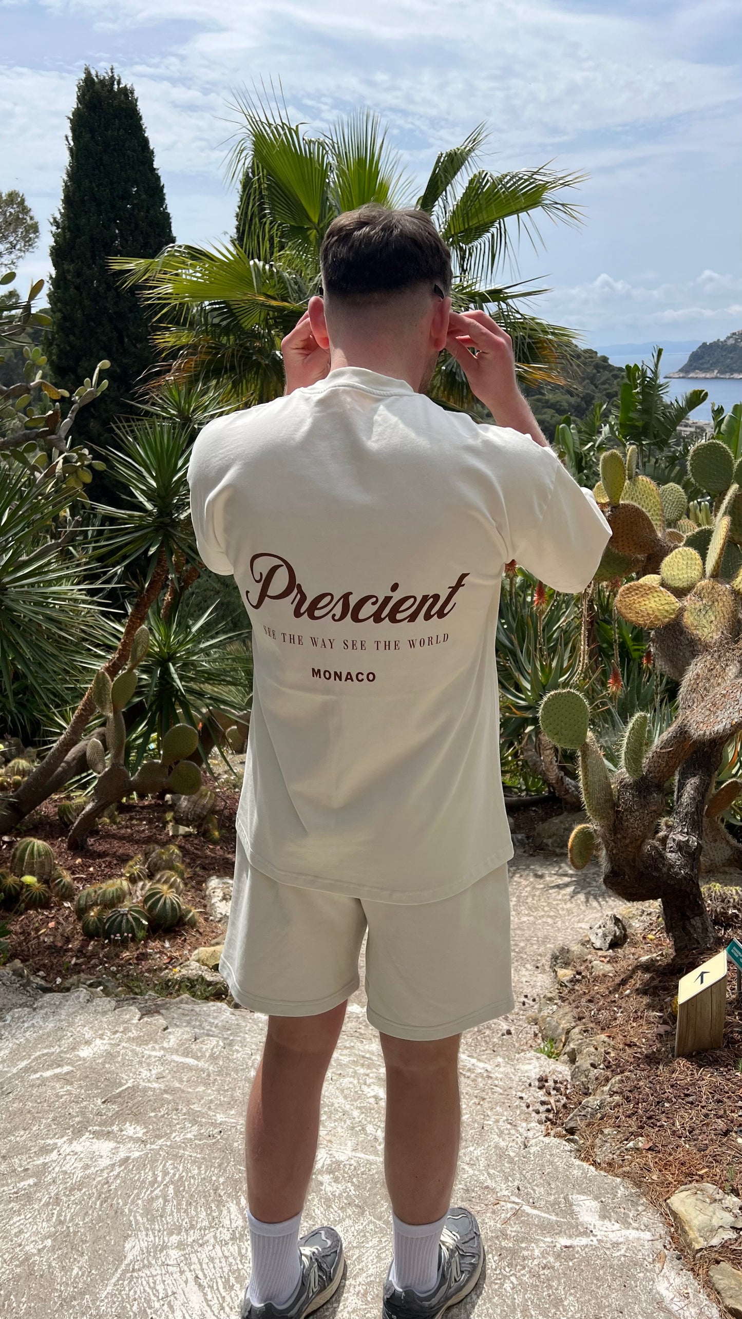 Monaco Vintage White T-Shirt