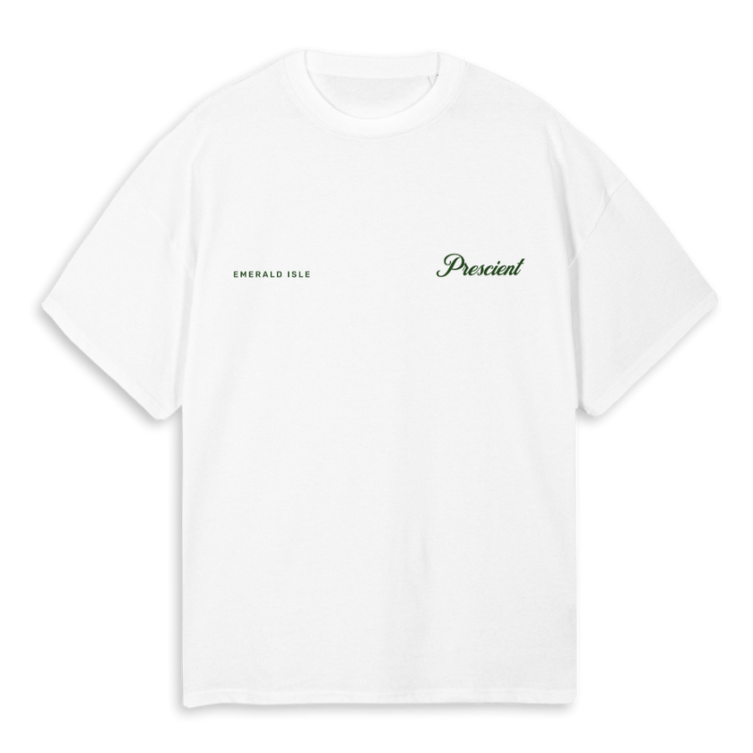 White Emerald Isle T-Shirt