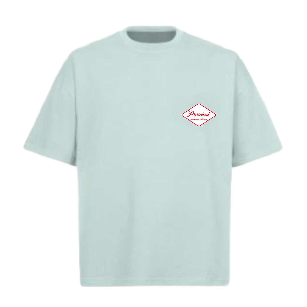 Cold Blue Embroidered T-Shirt