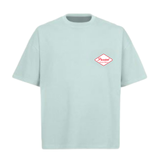 Cold Blue Embroidered T-Shirt