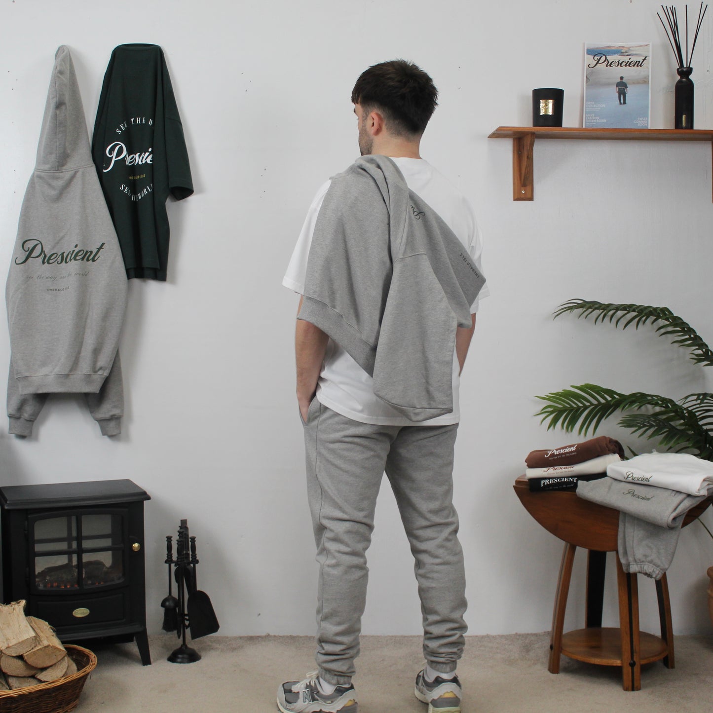 Grey Marl Sweatpants