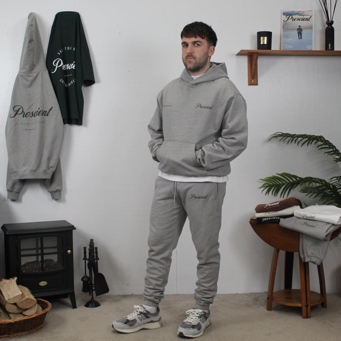 Grey Marl Sweatpants