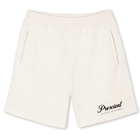 Vintage White Sweat Shorts